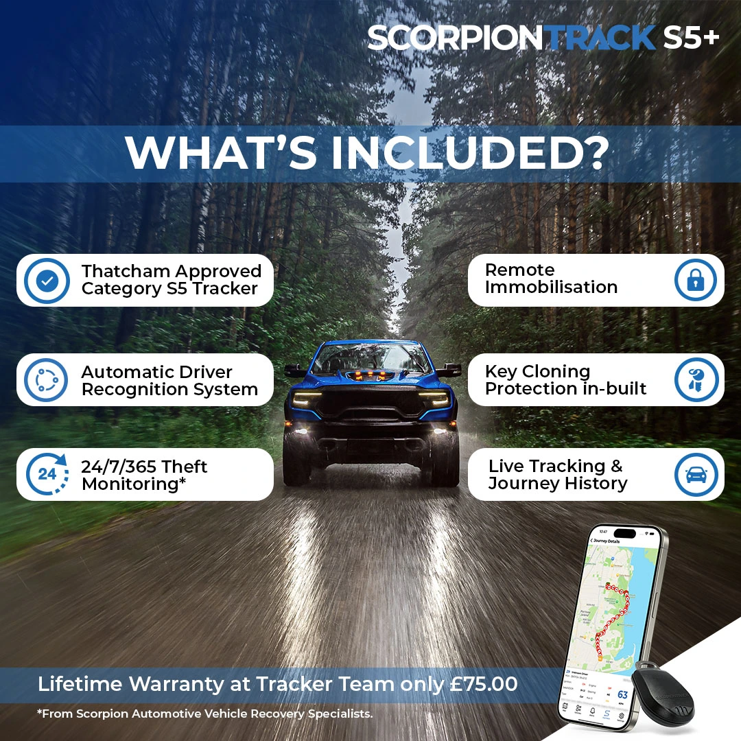 ScorpionTrack S5+ Additional Information - Tracker Team}