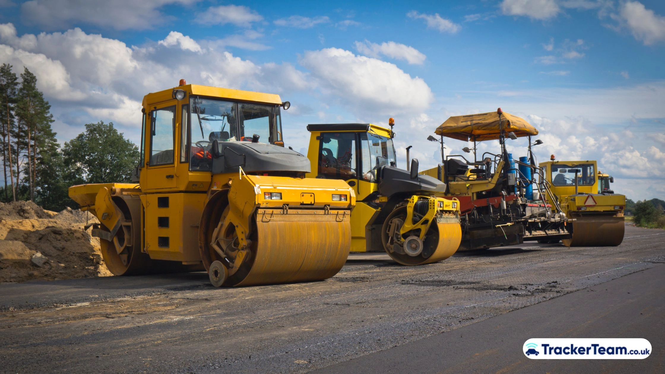 Insurance Approved Tracking for Construction Equipment Rental - Tracker Team